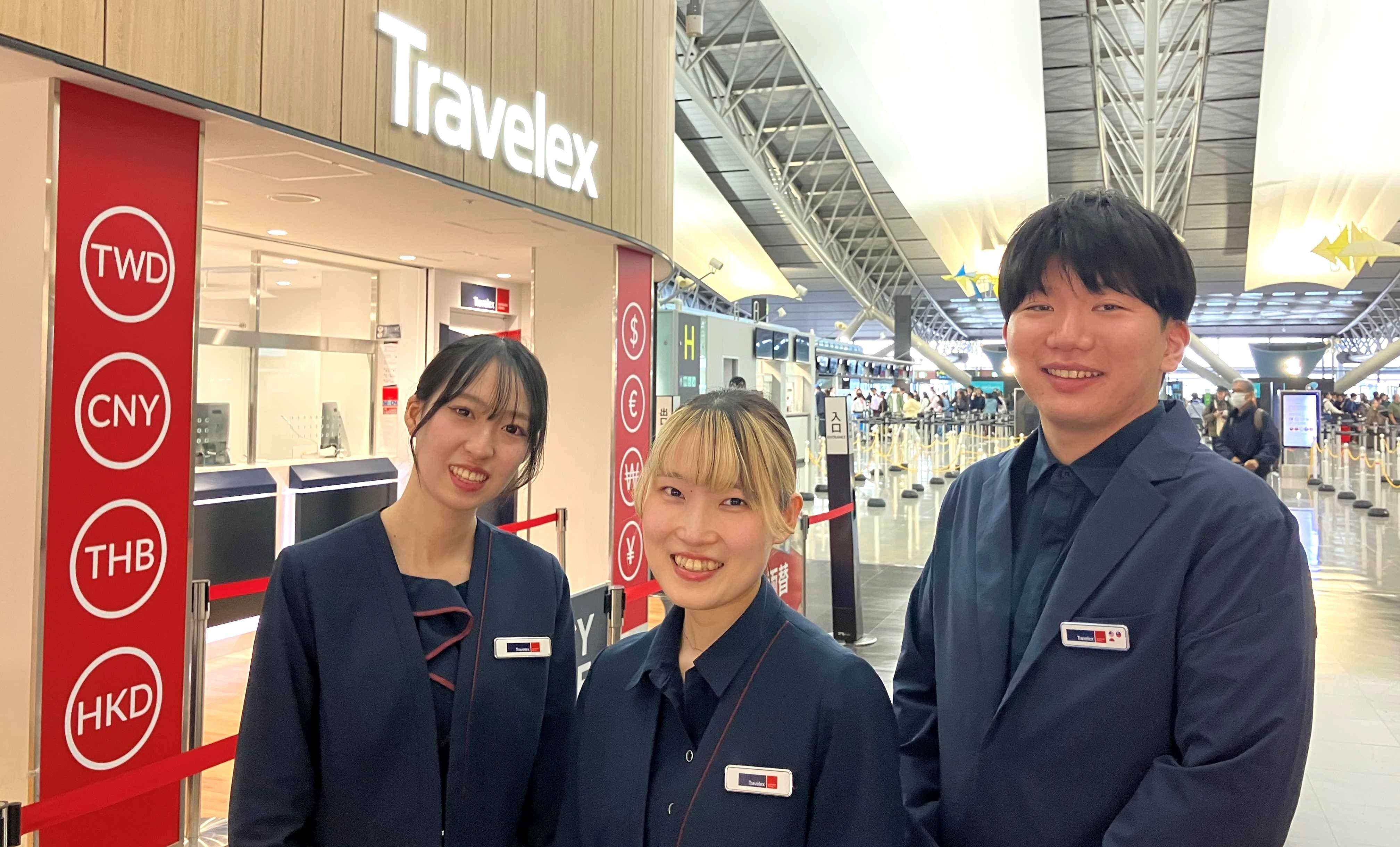 ｜外貨両替スタッフ（新卒／第二新卒採用）の正社員 その他（空港・観光関係） 店舗求人イメージ