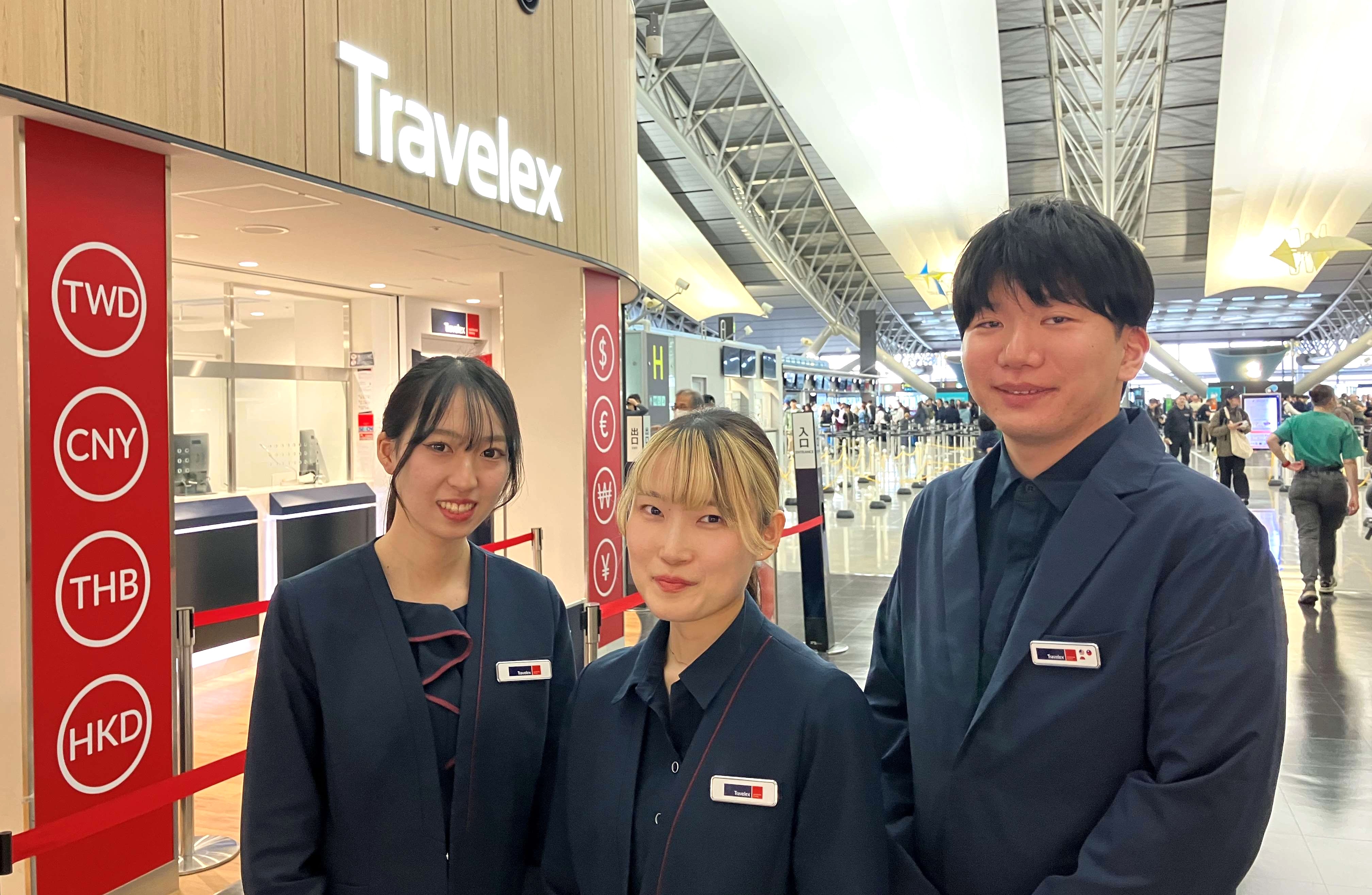 トラベレックスジャパン株式会社 外貨両替窓口スタッフ（関西国際空港）の正社員 接客 店舗の求人情報イメージ2