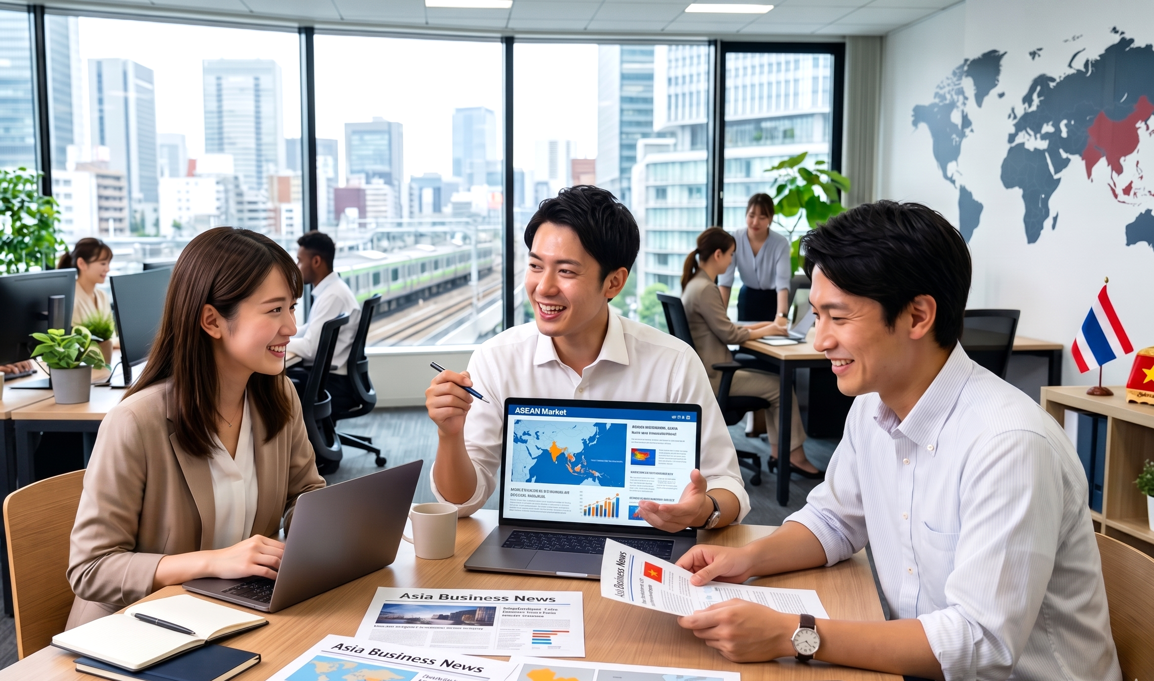 ｜海外営業の正社員 海外営業 オフィス求人イメージ