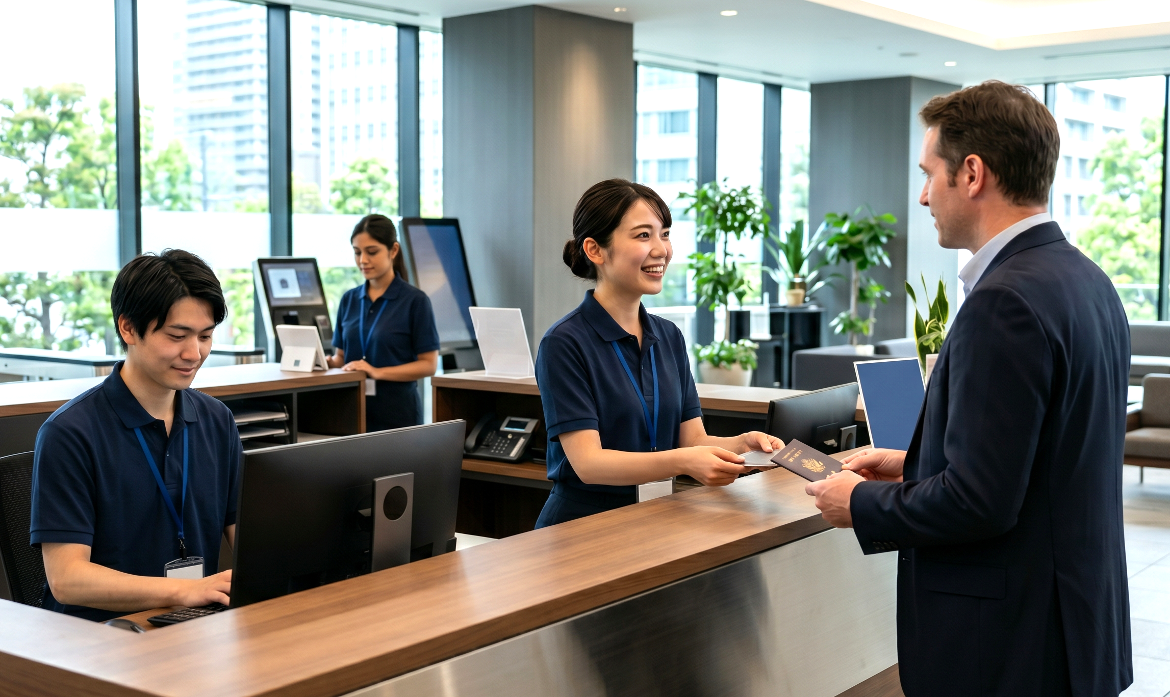 ｜受付・施設運営（セキュリティ）の契約社員 その他 オフィス求人イメージ