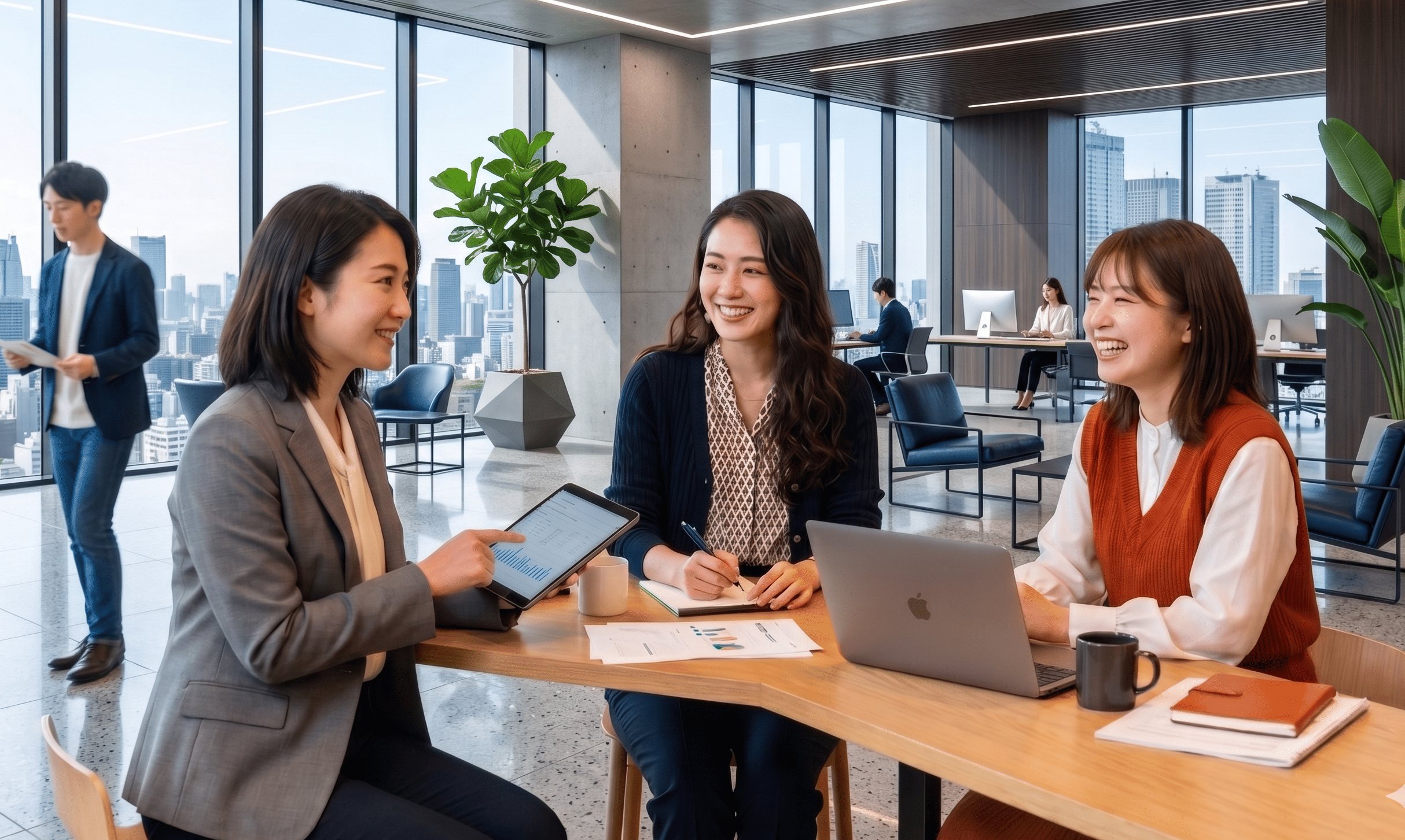 正社員 法人営業 インサイドセールス 個人営業 一般事務・営業事務 受付事務 秘書 人事 ブランディング・広報PR オフィス求人イメージ